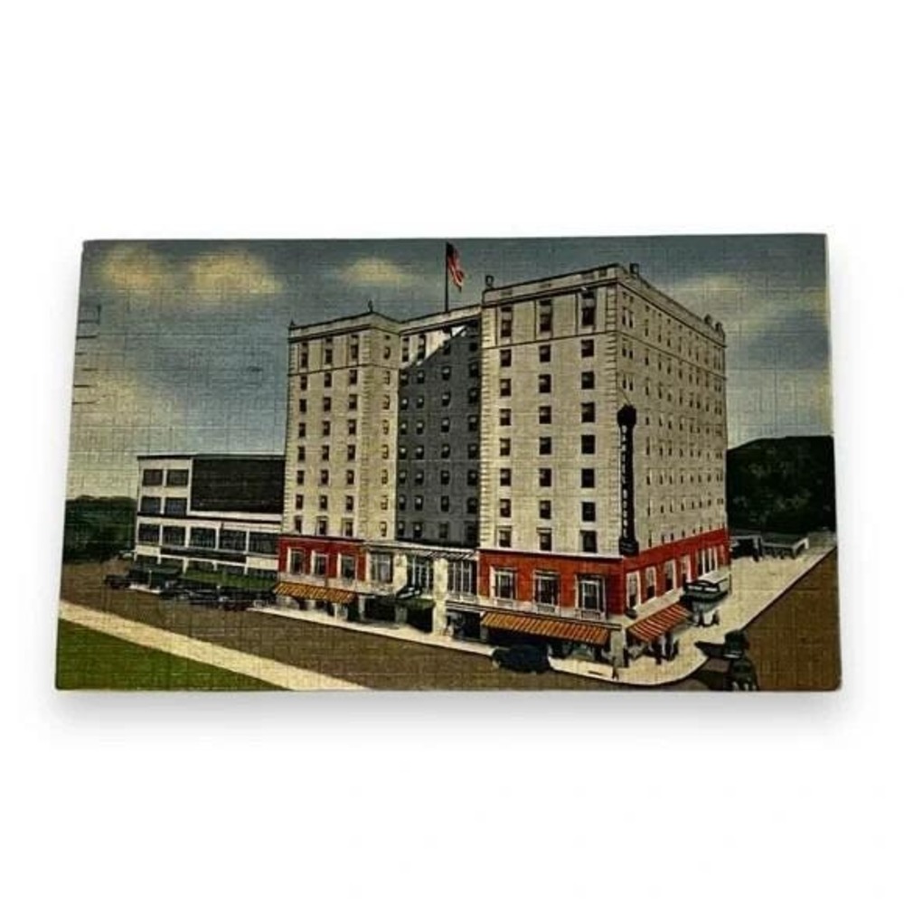Postcard The Daniel Boone Hotel Charleston West Virginia c1949 Linen C168